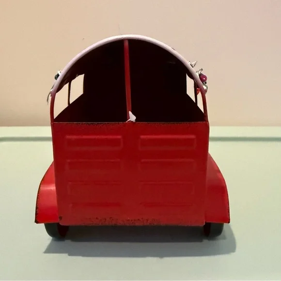 Super Cute Merry Christmas Metal Truck and Trailer- 2 items- NWT - Picture 9 of 9